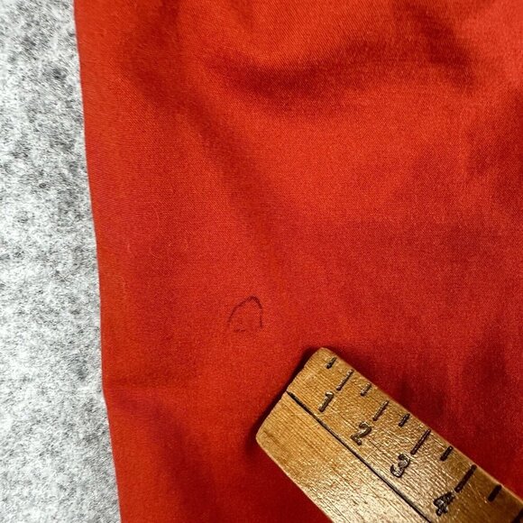 Anthropologie Cartonnier Charlie Ankle Pants Womens 4 Orange Career Boho Crop* - Picture 9 of 16